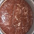 صورة من Dalia Emad، شاركها بعد تجربة وصفة كيكة الشوكولاته والنسكافية بحشوة الكريمة 😋💓