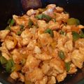El cooksnap de Ossara Lamas cuando hizo Pollo agridulce estilo chino.
