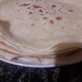 El cooksnap de Anabel cuando hizo Masa para panqueques.
