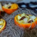 صورة من 🍓💞مطبخ ام ندى اماني🍓💞، شاركها بعد تجربة وصفة سلطة الفواكه بالبرتقال والموز 🍊