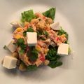El cooksnap de Elizabeth Vidal M. cuando hizo Ensalada de garbanzos, queso fresco y atún.