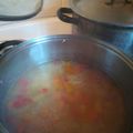 El cooksnap de paty cuando hizo Sopa casera de verduras.