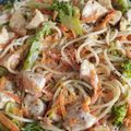 El cooksnap de Esmeralda R 🍴 cuando hizo Spaghetti con pollo y brócoli.