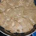 El cooksnap de Aj Jg cuando hizo Filetes de pollo en salsa de almendras y champiñón.
