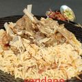 Vandana Mathur का कुकस्नैप जब उन्होंने मटन यखनी पुलाव (mutton yakhni pulao recipe in Hindi) बनाया था।