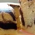 Cooksnap dari Anisa Yuliani Syafi'i (Dapur Ammah) untuk resep Bolu Zebra Lembut Irit Bahan