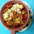 El cooksnap de Carmeta cuando hizo Gachas de Avena (desayuno fit).