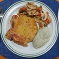 El cooksnap de LuzMa SG cuando hizo Chuletas de cerdo a la mostaza.