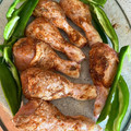 El cooksnap de Ainoa Doñas cuando hizo Muslos de pollo al horno con patata y pimiento.