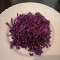 Rosemary Kabugi's cooksnap of when they made Crunchy Red cabbage.