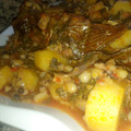 Mrs Ahmadyapeco's cooksnap of when they made Faten wake mai qunshe da dankalin turawa.