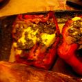 El cooksnap de Mario H. Davi cuando hizo Morrones rellenos (varios).