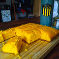 El cooksnap de Nicolas Sabella cuando hizo Torta de zanahoria.