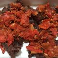Cooksnap dari Zahra Rabbiradlia untuk resep Dendeng Balado
