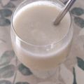 El cooksnap de Carolina cuando hizo Piña Colada Caribeña.