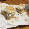 El cooksnap de Eliana Jazmin cuando hizo Tarta de coco y dulce de leche.