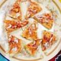 Juhi verma का कुकस्नैप जब उन्होंने रोटी पिज़्ज़ा (roti pizza recipe in Hindi) बनाया था।