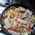 El cooksnap de Susana Hernandez cuando hizo Lomo de atún encebollado.