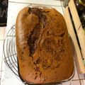 El cooksnap de Rebeca Pavon cuando hizo Torta marmolada.
