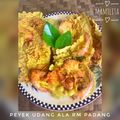 Cooksnap dari Elita Lastika untuk resep Rakik / Peyek udang ala RM Padang (#pr_olahanudang)