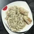El cooksnap de Maria Magdalena Balos cuando hizo Corazones de merluza con champiñones con thermomix.