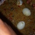Maryam Ahmad's cooksnap of when they made Turmeric indomi with fried egg and rosted chicken.