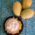 Jigisha Modi's cooksnap of when they made મેંગો મલાઈ મસ્તી (Mango malai masti recipe in Gujarati).