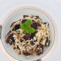 Cooksnap de Manjares D’Alma quando cozinhou Risotto de Cogumelos Shitake.