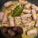 El cooksnap de Eloy cuando hizo Longaniza de pollo al ajillo y vino con guarnición en su jugo.