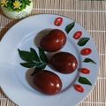 Cooksnap dari Istikah 20444011 untuk resep Telor Pindang Teh Celup