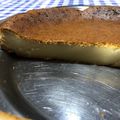 El cooksnap de Famfega cuando hizo Queixada (tarta de queso).