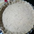 El cooksnap de Florencia Rodriguez cuando hizo Masa integral para tarta salada.