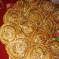El cooksnap de Flavia Viera cuando hizo Rolls de Manzana y Canela.