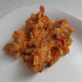 El cooksnap de MaryGlory cuando hizo Pisto Manchego con huevo poché.