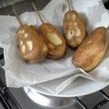 El cooksnap de Fer en la Cocina cuando hizo Panchos fritos con masa y salsa de ajo.