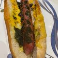 El cooksnap de Juan Carlos Rivera cuando hizo Hot dog Dijon.