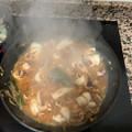 El cooksnap de Julio Esteban Mondejar cuando hizo Calamares encebollados con patatas.