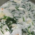 Cooksnap Zuraidah Abu Bakar semasa beliau membuat Lemak Putih Kucai Kubis.