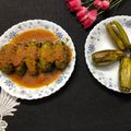 Bulbul Chattopadhyay's cooksnap of when they made ভেটকী মাছের পুর দিয়ে পটলের দোরমা(Pataler Dorma recipe in Bengali).