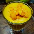 Bhavna Desai's cooksnap of when they made મેંગો મિલ્ક શેક (Mango Milk Shake Recipe In Gujarati).
