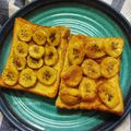 Cooksnap Mizzanem semasa beliau membuat Roti Pisang Air Fryer Tefal 4.2L.