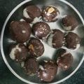Bina Talati's cooksnap of when they made ચોકલેટ કોકોનટ બોલ્સ (Chocolate Coconut Balls Recipe in Gujarati).