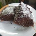 El cooksnap de Vivian Neira cuando hizo Brownie.