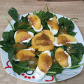 El cooksnap de Plácido Pigner Coto cuando hizo Ensalada de mozzarella, melocotón y salsa de mermelada de tomate.