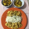 El cooksnap de cristinarecetas cuando hizo Pollo al curry con arroz y batata.