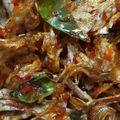 Cooksnap dari Trisnawati Maria untuk resep Balado Ikan Asin (Asin Kapas)