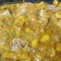 El cooksnap de antonius3505 cuando hizo SALMÓN CON SALSA DE MANDARINA, Y PASAS.