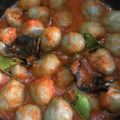 Cooksnap dari niken fitri untuk resep Pentol Telor Balado