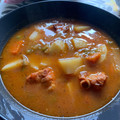 El cooksnap de Miguel Aguilar cuando hizo Guiso de costilla con patatas.