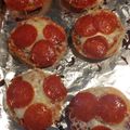 april420's cooksnap of when they made English muffin Pizzas.